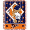 Detroit Tigers MLB Baby 36"x 46" Triple Woven Jacquard Throw