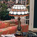 Cincinnati Bengals NFL Stained Glass Table Lamp