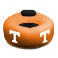 Tennessee Volunteers NCAA College Vinyl Inflatable Chair w/ faux suede cushions