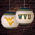 West Virginia Mountaineers NCAA Rice Paper Lamp
