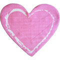 Pink Heart Rug (39" x 39")