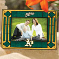Oakland Athletics MLB 6.5" x 9" Horizontal Art-Glass Frame