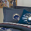 San Diego Chargers NFL Team Denim Pillow Sham