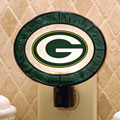 Green Bay Packers NFL Art Glass Nightlight