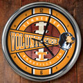 Tennessee Vols NCAA College 12" Chrome Wall Clock
