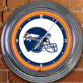 Denver Broncos NFL 15" Neon Wall Clock
