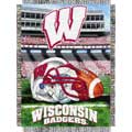 Wisconsin Badgers "Home Field" 48" x 60" Woven Tapestry Throw