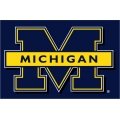 Michigan Wolverines NCAA College 39" x 59" Acrylic Tufted Rug