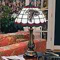 Atlanta Falcons NFL Stained Glass Table Lamp