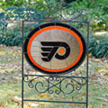 Philadelphia Flyers NHL Stained Glass Outdoor Yard Sign