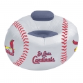 St. Louis Cardinals MLB Vinyl Inflatable Chair w/ faux suede cushions