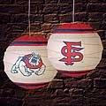 Fresno State Bulldogs NCAA Rice Paper Lamp