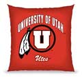 Utah Utes 18" Toss Pillow