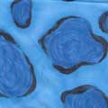 Tailored Dust Ruffle - Blue Spot