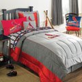 St. Louis Cardinals MLB Authentic Jersey Bedding Queen Size Comforter / Sheet Set