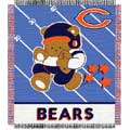 Chicago Bears "Baby" 36" x 46" Woven Jacquard Throw