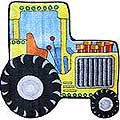 Tractor Rug (31" x 31")