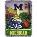 Michigan Wolverines "Home Field" 48" x 60" Woven Tapestry Throw
