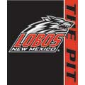 New Mexico Lobos "Stripes" 50" x 60" Super Plush Throw