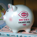 Cincinnati Reds MLB Ceramic Piggy Bank
