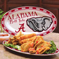 Alabama Crimson Tide NCAA College 12" Ceramic Oval Platter