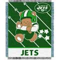 New York Jets "Baby" 36" x 46" Woven Jacquard Throw