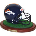 Denver Broncos NFL Football Helmet Figurine