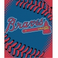 Atlanta Braves MLB "Tie Dye" 60" x 80" Super Plush Throw