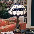 Dallas Cowboys NFL Stained Glass Table Lamp