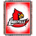 Louisville Cardinals "Focus" 48" x 60" Woven Jacquard Throw