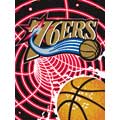 Philadelphia 76ers 60" x 80" Super Plush Throw