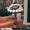 Philadelphia Eagles NFL Stained Glass Table Lamp