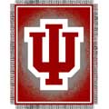 Indiana Hoosiers "Focus" 48" x 60" Woven Jacquard Throw