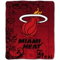 Miami Heat NBA Micro Raschel Blanket 50" x 60"