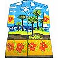 Hawaiian Shirt Tropical Theme Rug