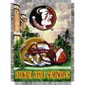 Florida Seminoles "Home Field" 48" x 60" Woven Tapestry Throw