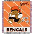 Cincinnati Bengals "Baby" 36" x 46" Woven Jacquard Throw