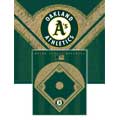 Oakland Athletics 60" x 50" Diamond Fleece Blanket / Throw