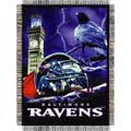 Baltimore Ravens "Home Field" 48" x 60" Woven Tapestry Throw