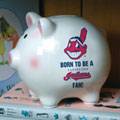 Cleveland Indians MLB Ceramic Piggy Bank