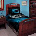 Carolina Panthers Twin / Full Comforter with Two Shams