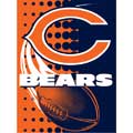Chicago Bears "Diamondplate" 60" x 80" Super Plush Throw