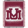 Montana Grizzlies "Focus" 48" x 60" Woven Jacquard Throw