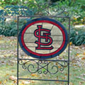 St. Louis Cardinals MLB Stained Glass Outdoor Yard Sign