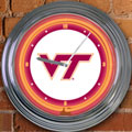 Virginia Tech Hokies NCAA College 15" Neon Wall Clock