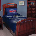 New York Giants Twin / Full Comforter with Two Shams