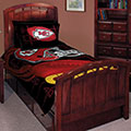 Kansas City Chiefs NFL Twin/Full Comforter Set 63" x 86"