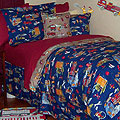 To the Rescue Reversible Full / Queen Duvet Cover