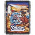 New England Patriots "Home Field" 48" x 60" Woven Tapestry Throw