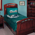 Miami Dolphins Twin / Full Comforter with Two Shams